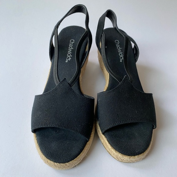 Chadwick’s canvas open toe Espadrille Sandals - Picture 2 of 2